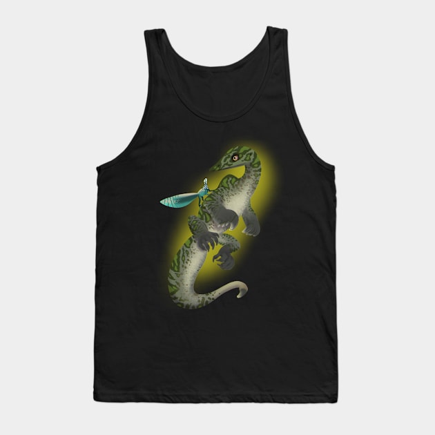 Triassic Friends Forever Tank Top by Wagglezags